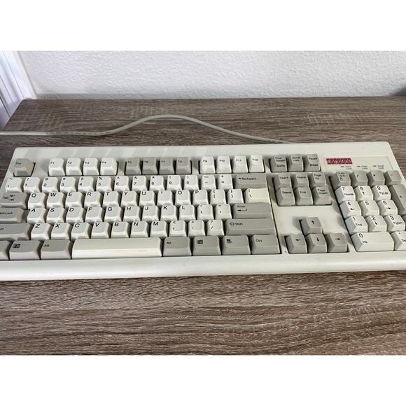 Vintage Digital KB-5923 Mechanical Keyboard‎ PS/2 PCL1A-DA Tested 5V 200mA - Picture 3 of 12